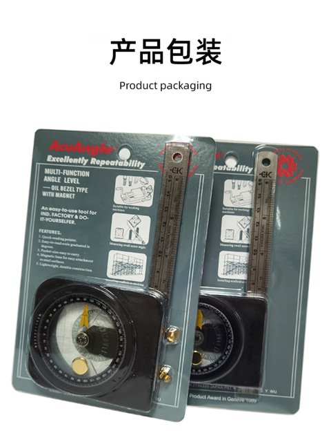 Taiwan Yichen Ece Level Ruler with Magnetic Angle Gauge A100 Angle Meter A300/A500 Level Angle Meter