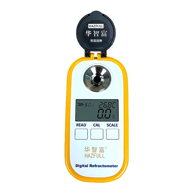 Digital Display Concentration Meter Dr101/Dr102 High-Precision Refractometer for Active Solid Content in Laundry Detergent and Cutting Fluid