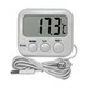 Jintuo Jia Ta358 Thermometer for Refrigerator and Fish Tank with Probe, Electronic Thermometer for Indoor Home Use