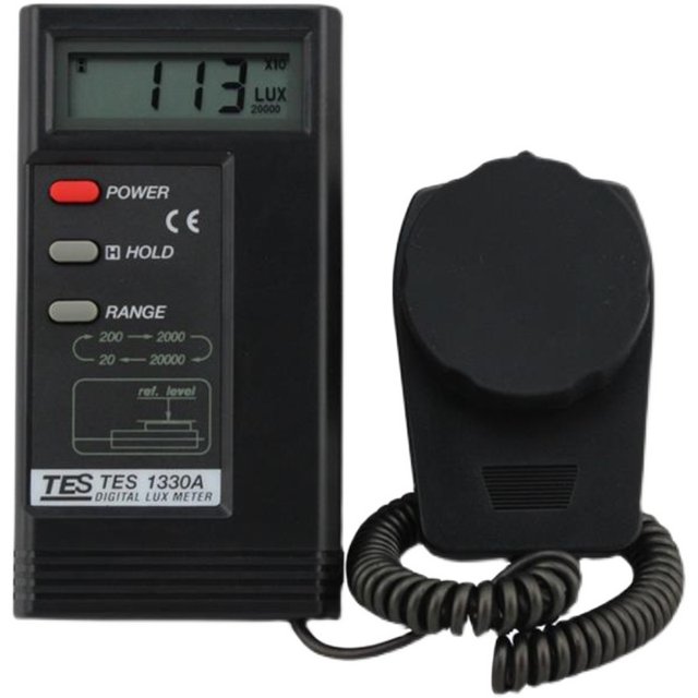 Taiwan Tes1330A Illuminance Meter High-Precision Illuminance Meter Tes1336A Photometer Light Intensity Tester