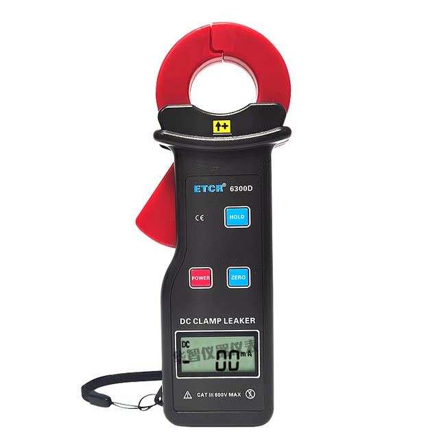 Etcr6800D Large-Caliber Clamp-On Ammeter Automotive Ac/Dc Leakage Current Tester Clamp Meter