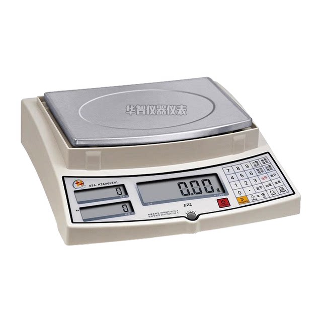 Huazhi Hzl Counting Scale 0.01/0.1g Digital Weight Scale 1.5/3kg Counting Platform Scale Precision Industrial Table Scale