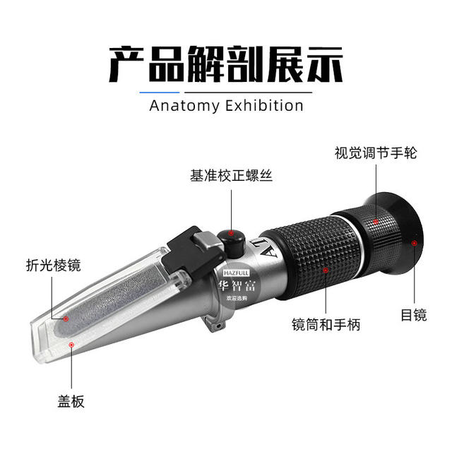 Active Matter Refractometer, Detergent Soapification Liquid, Surfactant Additive, Laundry Detergent Solid Content Detector