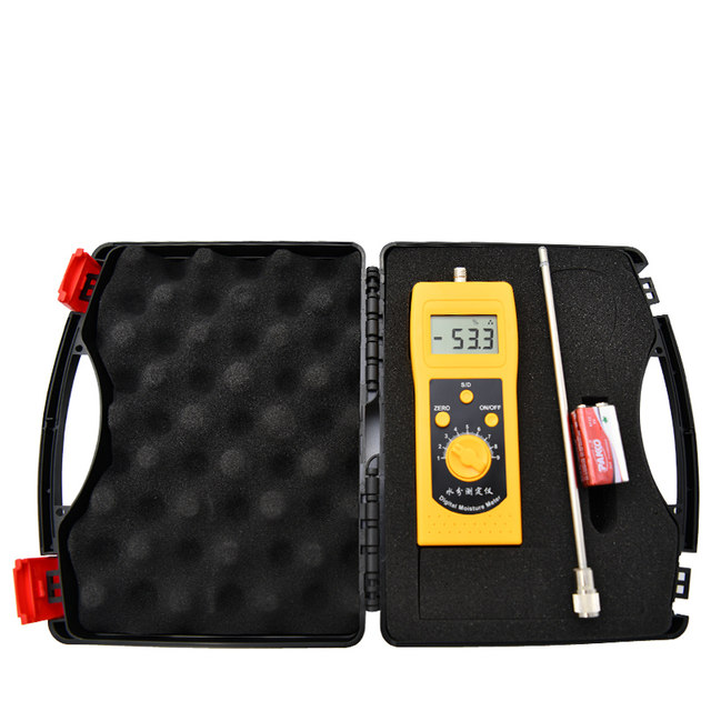 Tuoke Portable Sand and Gravel Moisture Meter Dm300L Cast Molding Sand, Machine-Made Sand, River Sand Moisture Content Meter