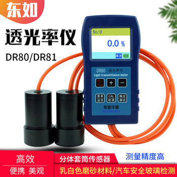 Dr80/Dr81 High-Precision Light Transmittance Meter for Testing the Light Transmittance of Automotive Glass, Acrylic, Frosted Printing Materials
