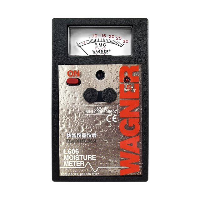 Wagner Inductive Wood Moisture Meter L606 Non-Destructive Moisture Tester Moisture Meter Humidity Instrument
