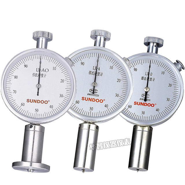 Sundoo Lx-A/C/D Pointer Shore Rubber Hardness Tester for Resin, Plastic, and Sponge Testing