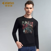 Edenbo Edenberg nam dài tay T-Shirt nam mùa xuân mới len đáy áo sơ mi áo thun áo len nam áo len