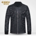 Edenbo Autumn Castle Áo khoác mới cho nam Giới trẻ Thời trang Slim Quần áo nam - Áo khoác áo khoác vest Áo khoác