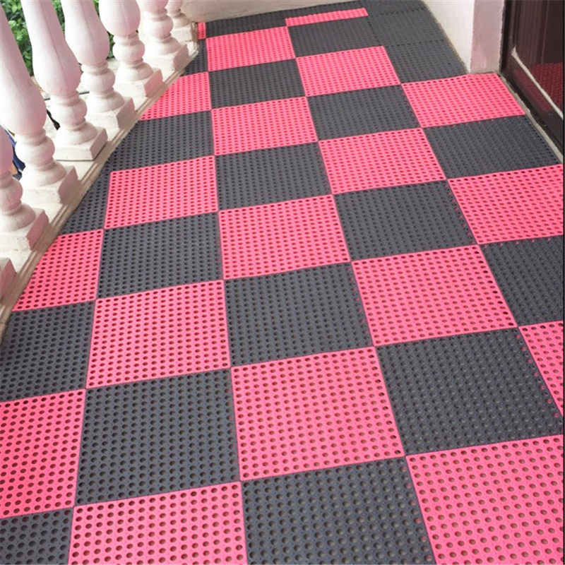 Bathroom slip mat Makeup Room Mat swimming pool ground mat waterproof Waterproof Splicing Mat Shower Hydrophobic Cool Mat cut