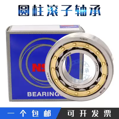 Import NSK cylindrical roller bearing NU NJ202 203 204 205 206 207 208 209 EM