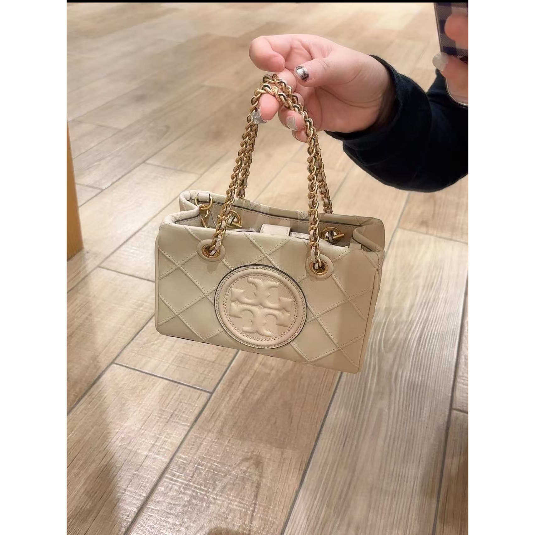 tb tory burch 美国代购fleming mini链条手提152334-122评价- 淘宝网