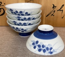 Japanese Dining Bowl BOWL OF RICE BOWL Bowl Rice Bowls Noodles Bowl of Bowl Ceramic Porcelain Five 11 5 * 5 5