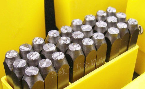 Bunker steel word code word mold steel stamp punch steel plate English letter signage date number BK-516003