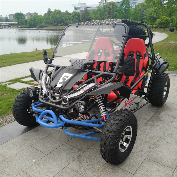 2018 mọi địa hình bốn bánh off-road kart dành cho người lớn ống thép đôi 200CC cho thuê xe máy bãi biển moto mini giá rẻ