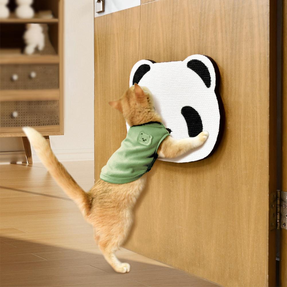 NEW Panda Pattern cat Scratching board Wear-resistant Scratc