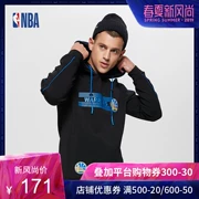 NBA Warriors Tương phản đơn giản hai mặt dài tay áo rộng Turt Top Hoodie - Thể thao lông cừu / jumper