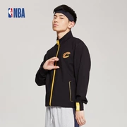 NBA Cavaliers thời trang đứng cổ áo xu hướng cardigan áo khoác thể thao áo khoác nam