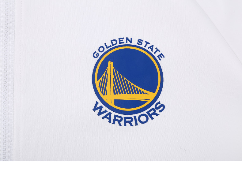 NBA Warriors xu hướng thời trang cổ áo cổ áo cardigan áo khoác thể thao áo khoác nam áo khoác the thao nam cao cấp