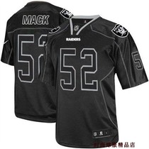 NFL jersey Oakland Raiders 52 American and American sports hip-hop rugby clothes foreign trade original single loose jersey