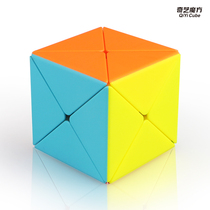 Qiyi Rubiks Cube X Rubiks Cube Dinosaur shaped Rubiks cube Eight-axis third-order shaped Rubiks cube flexible and smooth solid color puzzle play
