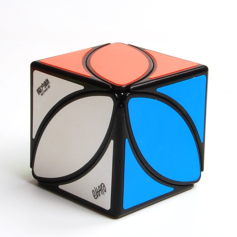 Qiyi Rubik's Cube Maple Leaf Rubik's Cube Clover Irregular Shaped Magic Cube Spring Structure Feels Smooth