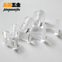 Invisible crystal decorative nails acrylic transparent advertising nails glass tile fixed support column advertising display mirror nails