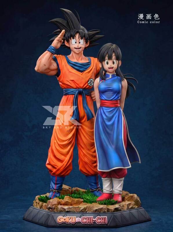 【Small Toy Model】Sky End Studio Young Goku and Young Chi-Chi 【Small Toy Model】Sky End Studio Young Goku and Young Chi-Chi