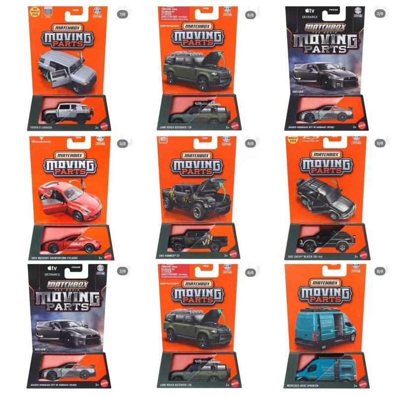 Matchbox Cars Can Open Doors Series 26 Batch Land Rover Defender 130 Nissan Honda Pickup Truck Land Rover Fwd28
