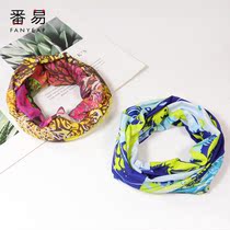Outdoor Neck Bush Thin fishing riding sport 100 Vari Neck Magic Turban Face scarves for men and women sunscreen Summer masks