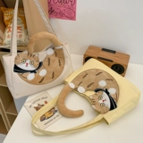 Вместительная и большая сумка через плечо для матери и ребенка, японская универсальная мультяшная сумка на одно плечо