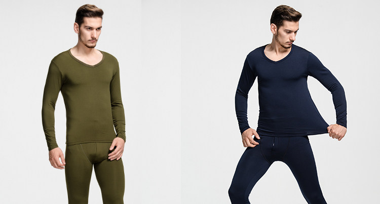 Sous-vêtement chaud jeunesse simple en spandex - Ref 748099 Image 22