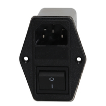 Anzhou 6A IEC socket type with switch and insurance filter CW2C-6A-T EMI FILTER