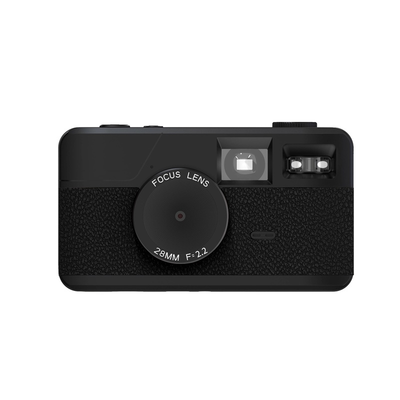 Retro Screenless Digital Camera 8-Mode Filter 8Mp Photo Led Flash Counter Camera Logo Customization