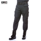 Летние черные осенние тактические штаны для работы, увеличенная толщина