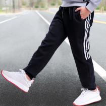 Boys sweatpants plus velvet trousers boys warm pants padded Padded cashmere pants winter pants