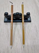 The four treasures of the study room Zhou Yousheng Pen Zhuang Chunfeng immediately whipped the brush