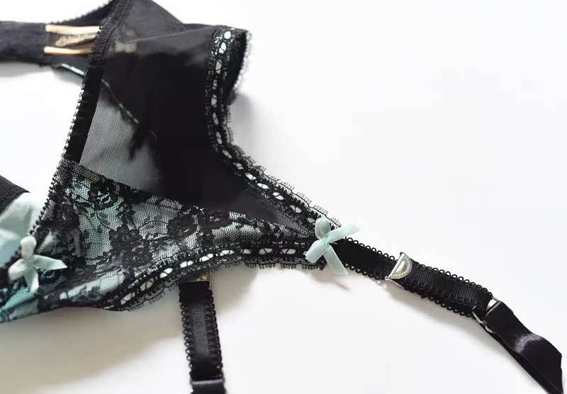 Vintage nữ hoàng dita nụ gạc lụa gợi cảm garter đùi vớ vớ bốn móng điều chỉnh quần vớ ren dài