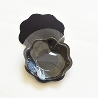 Черные наклейки на соски для влюбленных, модернизированная версия, диаметр 8мм, 8см