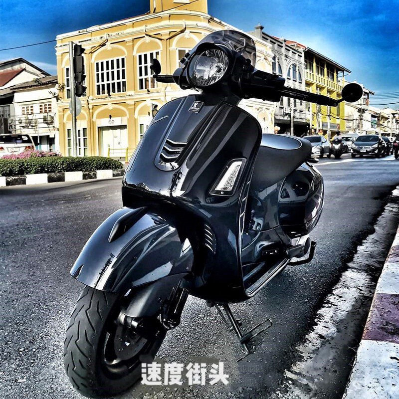 Vespa GTS300 modified windshield small wind shield mini windshield with high section windproof windshield-Taobao