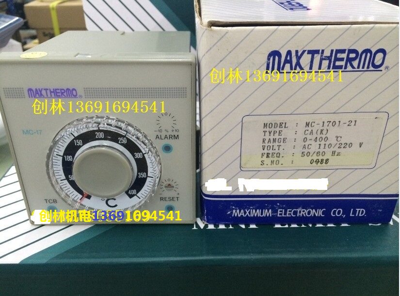 Original installation Taiwan MAXTHERMO great temperature controller MC-1701-21 400 degrees knob finger type K-Taobao