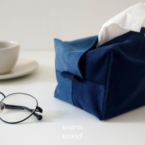 warmwood original design corduroy tissue box bedroom tissue bag tissue bag