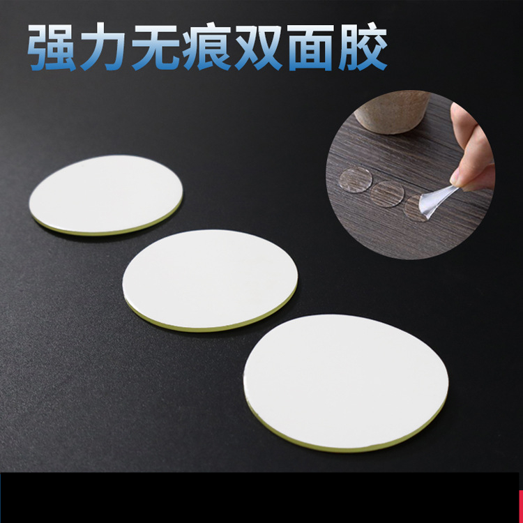 Transparent no-mark double-sided adhesive car pendulum with double-sided adhesive adhesive powerful adhesive waterproof fixed pendulum with anti-slip anti-slip