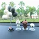 Xe phụ kiện xe mô hình đồ trang trí xe dễ thương cung cấp xe trung tâm sáng tạo giao diện điều khiển gấu thỏ nam và nữ trang trí xe