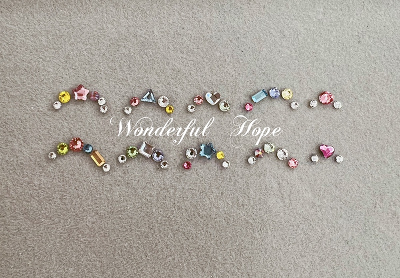 Shijiahuazi Nail Art Little Monkey Style Fingertip Nail Art Rhinestone Material Kit All from Austria Shijiahuazi Nail Art Little Monkey Style Fingertip Nail Art Rhinestone Material Kit All from Austria