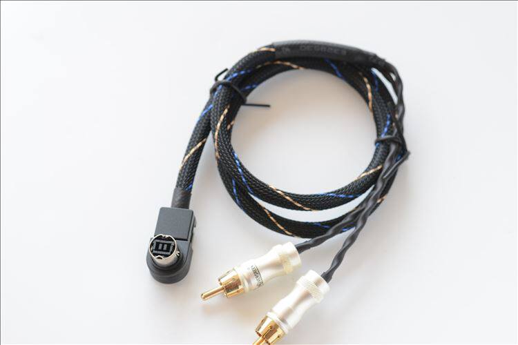 Enthusiast grade high-fidelity audio cable Japan Kanai Alpine KCA-121B 2RCA audio cable AUX cable