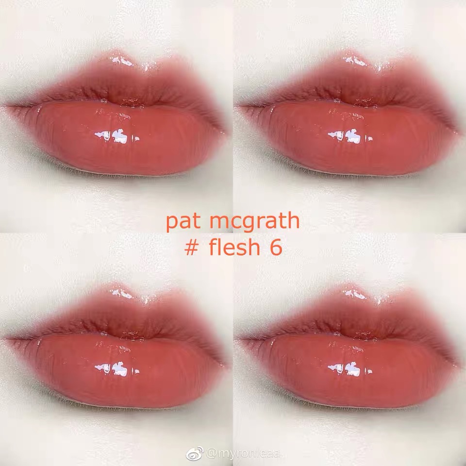 Clearance price Haitao spot Pat Mcgrath Labs new color glass lip glaze Flesh6 toffee milk tea color