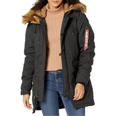 Пальто для беременных alpha industries女士中长款棉大衣棉服保暖外套6078正品美国直邮