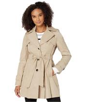 Via Spiga ladies long windbreaker jacket single-breasted belt SR4311 American direct mail