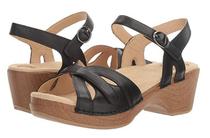 dansko ladies high heel leather sandals B01JJ4AIMC American direct mail